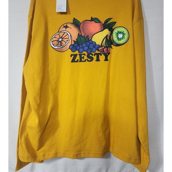 Zesty orange men's long sleeve shirt Size XXL by original use - Picture 6 of 6